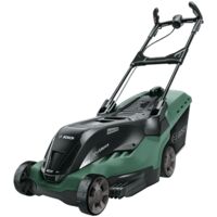 Bosch – Tondeuse à batterie 36V avec 2 batteries 2.0Ah – Largeur de coupe 36 cm – Technologie ProSilence pour tonte silencieuse – 6008B9606