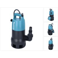 JUDANNA Pompe Submersible Sans Fil Makita 18V - 300W, Débit 5000 L/H, Hauteur 8m - Pour Eau Sale (Sans Batterie), Bleu