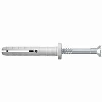 Fischer – Cheville à frapper N-F 6x40mm – Fixation rapide pour structures métalliques – Nylon haute qualité – Boîte de 100 unités