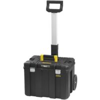 Stanley – Mallette de rangement 36L – Roues 18 cm – Poignée bi-matière – Anticorrosion – 50 kg de capacité – FMST175753