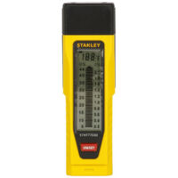 Stanley – Détecteur d'humidité 0-77-030 – Mesure 6% à 44% bois – Broches inox remplaçables – Boîtier résistant aux chocs