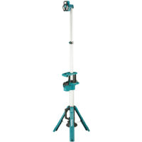 Makita – Projecteur portatif 3000 lumens – Alimentation 14,4/18V – Résistance IP55 – Trépied réglable jusqu'à 2,24 m – DEADML814