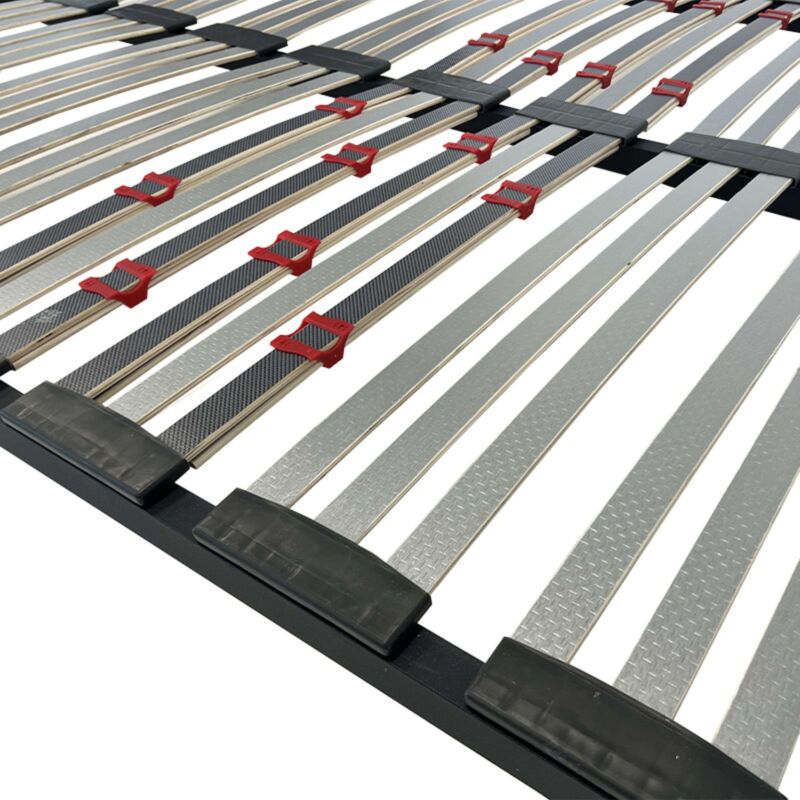 Somier Multiláminas Con Reguladores De Firmeza - Estructura Metálica 40x30 Mm, Medida 105x190 Cm | Fabricación Española