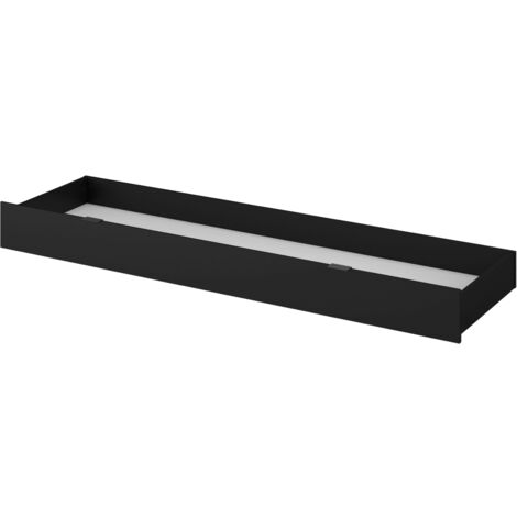 Cajón Bajo Cama De Matrimonio Lampe Color Negro Stipple