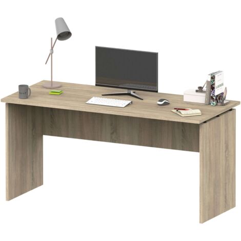 Mesa Escritorio Rivoli Moderno Color Roble Cambrian 155 cm (1/4)