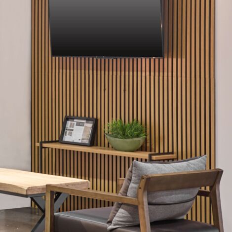 Pack de 2 Paneles Acústicos Silence Roble Nordish y Negro 60x120 CM
