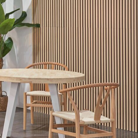 Pack de 2 Paneles Acústicos Silence Roble Nordish y Negro 60x120 CM