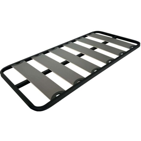 Somier 80x180 cm Balda Ancha, Tubo de Acero 40x30 mm, Refuerzo Central, Láminas de chopo-Flex (SIN Patas)