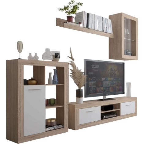 Mesa De Centro,Mesa Auxiliar,Mesita De Centro Madera Contrachapada Roble Sonoma 90x49x45 Cm Cfw86743 90622992