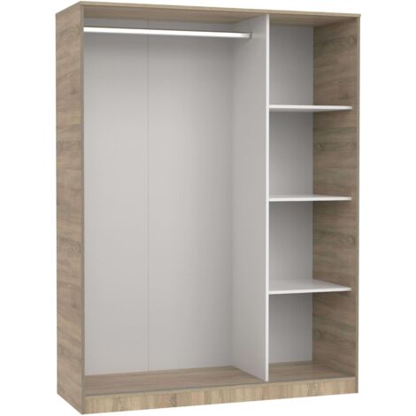 Armario vestidor ropero 3 Puertas Tibet Cambrian habitación Matrimonio Juvenil Dormitorio 200x150x55 cm