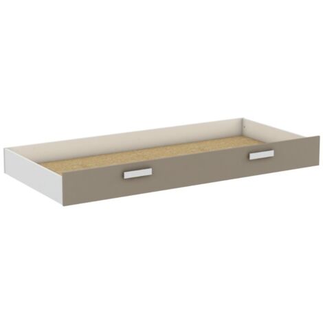 Cama Abatible VENPRODIN Blanco Capuchino (Melamina - Compatible con  Colchón: 90x190 cm)