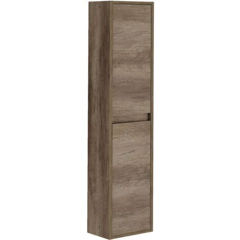 Pack Muebles baño Completo Nordik Estilo Moderno (Mueble + Espejo + Columna) Lavabo CERÁMICO Incluido