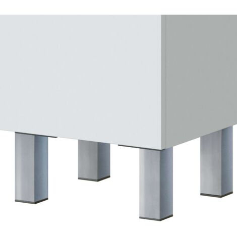 Columna de baño Athena color blanco 182x35x31 cm