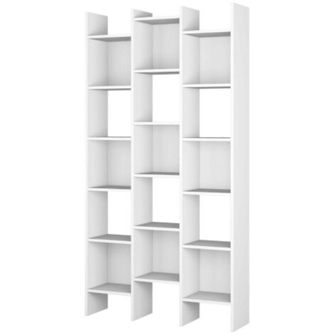 Pack 4 ESTANTERÍAS Salón Blanco Artik 