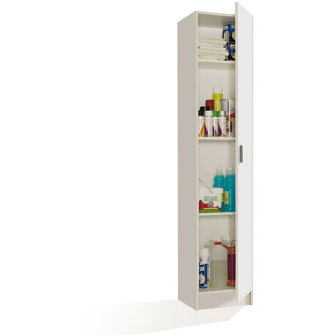 Armario auxiliar multiuso bajo cocina blanco 59x80x37 cm