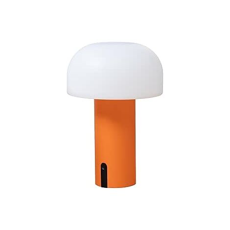 Lampada da tavolo a fungo Lampada da scrivania portatile a LED senza fili Luce notturna con controllo touch con attenuazione a 3 colori per soggiorno camera da letto  39