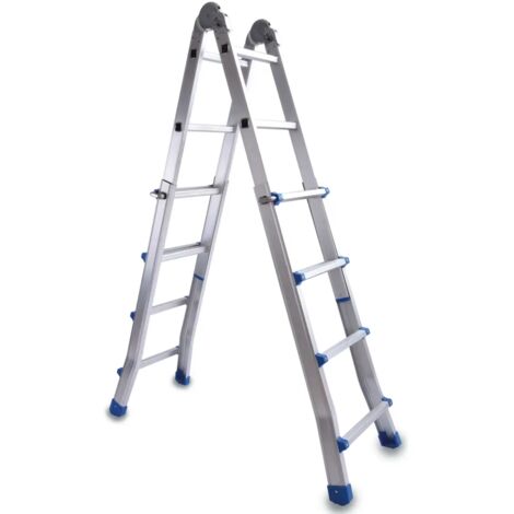 Garden Friend Scala Alluminio Everest 4+4 portata max.150kg