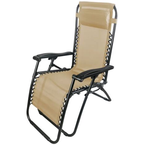 Garden Friend Sdraio Siesta pieghevole multiposizione 65x90x110h