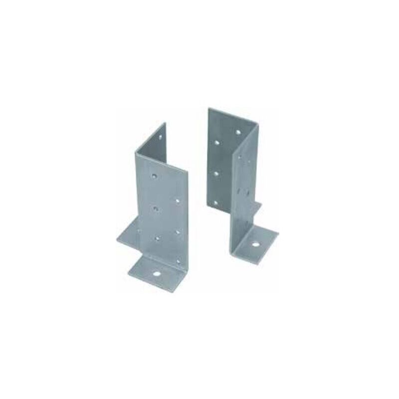 Supporto Per Pilastri In Acciaio - 70x70x180 Mm, Spessore 3.5 Mm - Foto 4