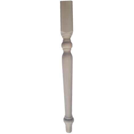 Gambe tavolo pezzi 4 in faggio grezze ø 70 mm x h 75 cm mod forma dimensione disponibile: senza scasso