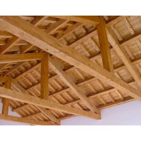 Trave lamellare abete gl24h cm 10 x 10 varie lunghezze -coperture pergole gazebo dimensione disponibile: cm 10 x 10 x 100