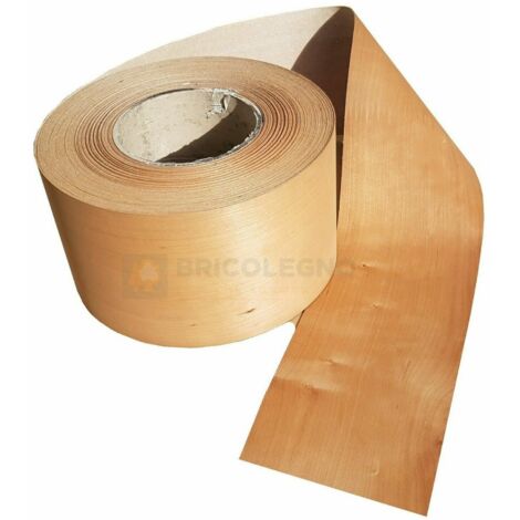 Bordo tranciato impiallacciatura legno precollato da 200 mm varie essenze dimensione disponibile: ciliegio americano