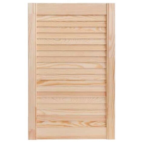 Ante in Legno PERSIANATE in Pino BIANCO RAL 9016 - 27 misure diverse