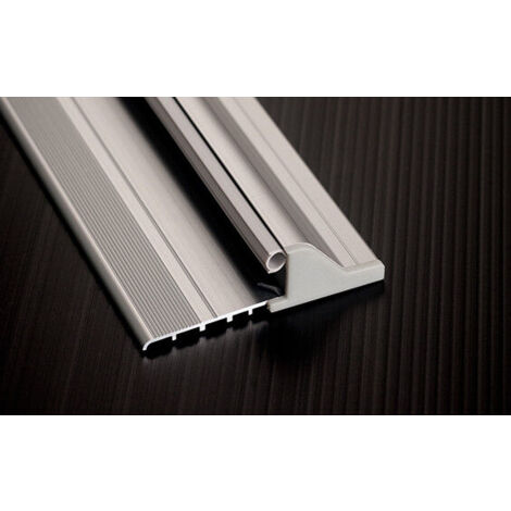 Soglia in alluminio antipioggia domatic d-rain porte e infissi cm 105