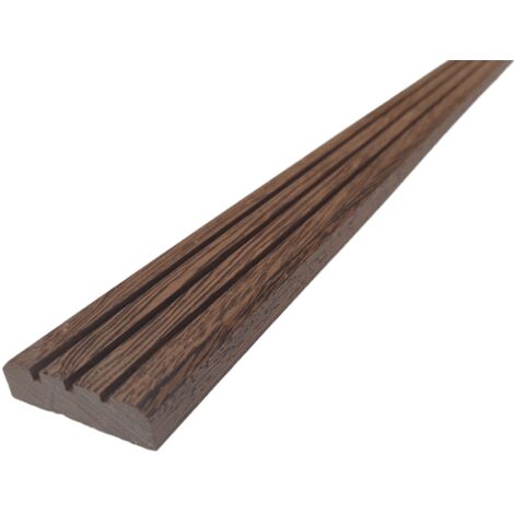 Piolo gradino in legno di wengè per scaletta da barca mm 20 x 55 x 1000 (1/4)