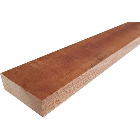 Listello legno massello di mogano grezzo segato cm 2,8 x varie misure x 150-250 dimensione disponibile: cm 2,8 x 3 x 150