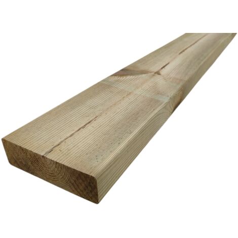 Listello legno di pino impregnato autoclave 35 x 70 x 3000 tavola morale esterno (1/2)