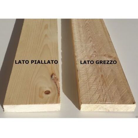 Listello Abete Piallato Mm 10 X 40 X 2000 E 3000