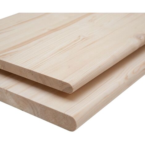 Pannello legno lamellare monostrato abete stondato mm 24 x varie misure x 2450 dimensione disponibile: mm 24 x 400 x 2450