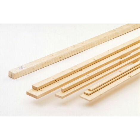 Cornice terminale a u e listelli per grigliato e perline in legno di abete dimensione disponibile: listello mm 10x30x2000