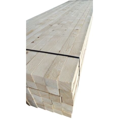 Morale travetto listone in legno di abete massello grezzo mm 100 x 100 x 2000
