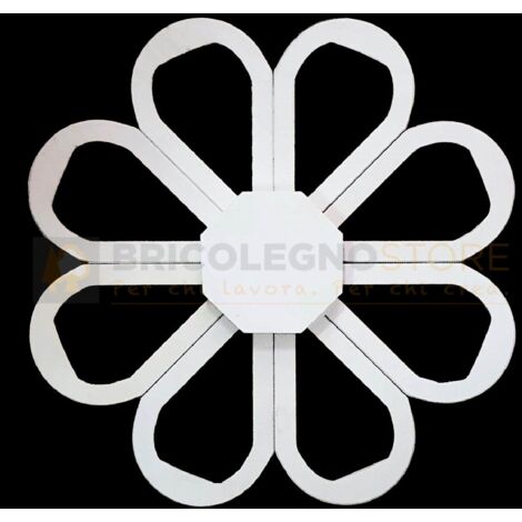 Telai per luminarie del salento in pioppo per luci led da arredo varie sagome dimensione disponibile: sag 56 diametro 420 mm