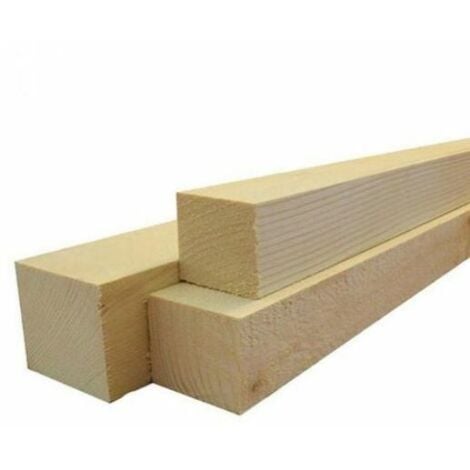 Morale travetto listone in legno di abete massello grezzo mm 100 x 100 x 3000