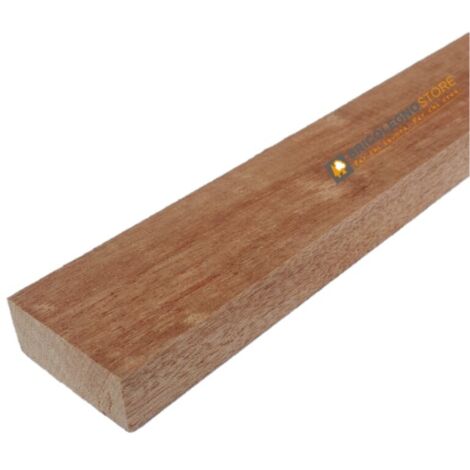Listello legno massello di okoumè piallato mm 20 x varie misure x 1400 dimensione disponibile: mm 20 x 30 x 1400