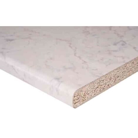 Top per cucina piano cottura in laminato stratificato hpl sp mm 38 x 2050 x 600 colore: casablanca