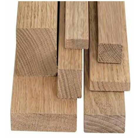 Listello legno massello di rovere grezzo mm 52 x varie misure x 1150 - 1450 dimensione disponibile: mm 52 x 30 x 1450