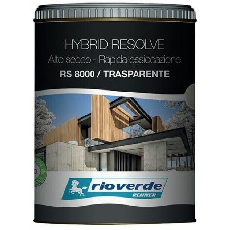 Impregnante finitura ad acqua 10 lt hybrid resolve rapida essiccazione renner colore: larice - rs8001 (1/3)