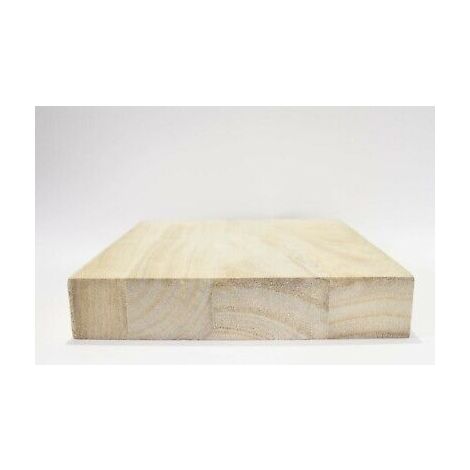 Pannello in legno lamellare monostrato paulownia mm 27 x 200 x 2500