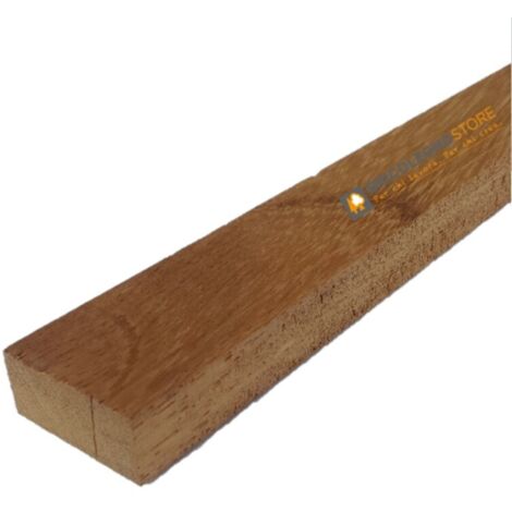 Listello listone legno massello di iroko piallato mm 20 x varie misure x 1450 dimensione disponibile: mm 20 x 70 x 1450