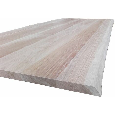 Piano tavolo in legno massello rovere europeo spessore cm 4,2 x varie  misure dimensione disponibile