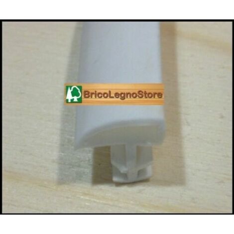 Guarnizione per infissi esterni l40 a124 a rotolo 24 metri bianca o marrone dimensione disponibile: bianca