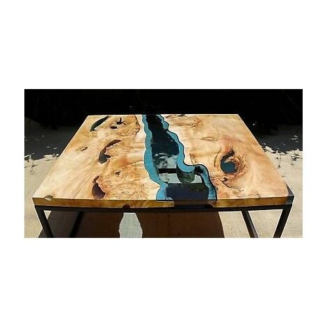 Resina epossidica trasparente per colata manufatti e tavoli in legno 1,6 kg