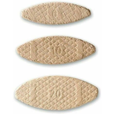 Lamelli in legno faggio pz 1000 per fresatrice linguette varie misure dimensione disponibile: numero 0: 16 x 48 mm