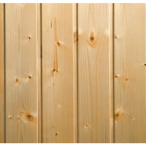 Doghe perline legno grezze pino 1 cm - 1^ scelta incastro maschio/femmina dimensione disponibile: mm 10 x 100 x 1500
