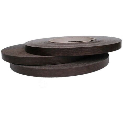 Bordo melaminico wengè precollato 22 mm x 10 - 20 - 50 - 100 metri dimensione disponibile: 50 metri
