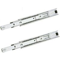 Guide scorrevoli per cassetti portata 45kg estrazione totale a cuscinetto dimensione disponibile: profondità 400 mm